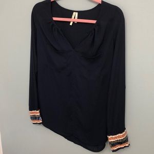 Blue blouse - perfect for work or night out